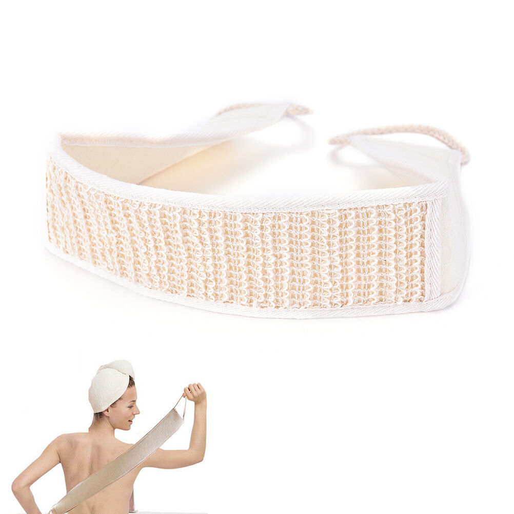 Exfoliating Loofah Back Strap  Shower Body Sponge Loofa Body Scrubber Bru.l8