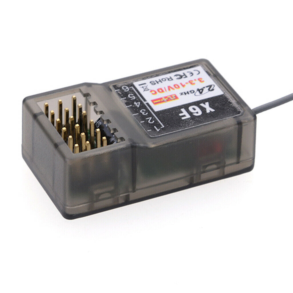 6CH 2.4G X6F Receiver for ZD Racing Dumborc surpass Transmitter Spare Parts