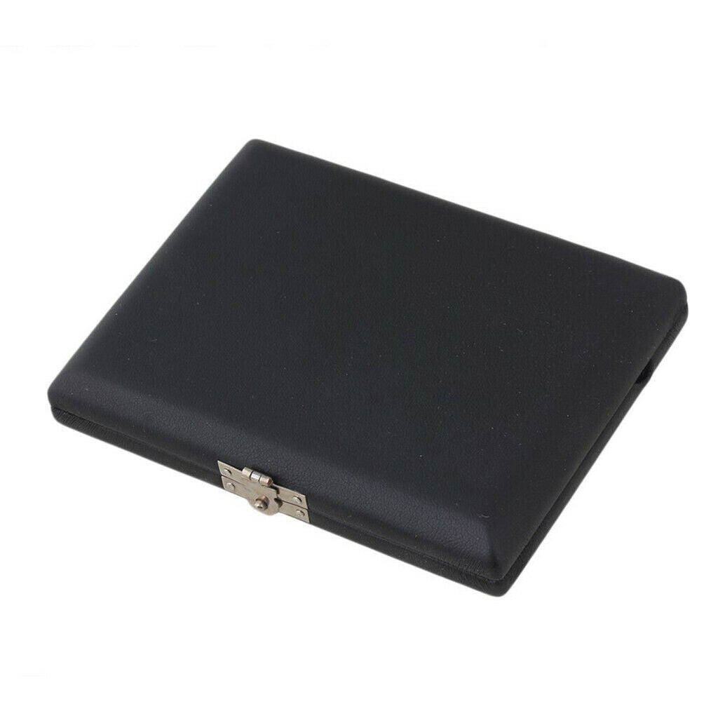 6-rod Capacity PU Leather Rod Storage Box for