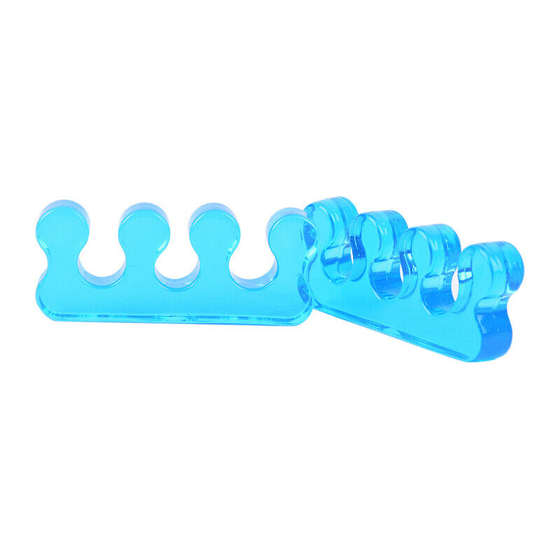 2 Pcs Soft Silicone Toe Separating Gel Toe Separator Flexible Spacer Soft.l8