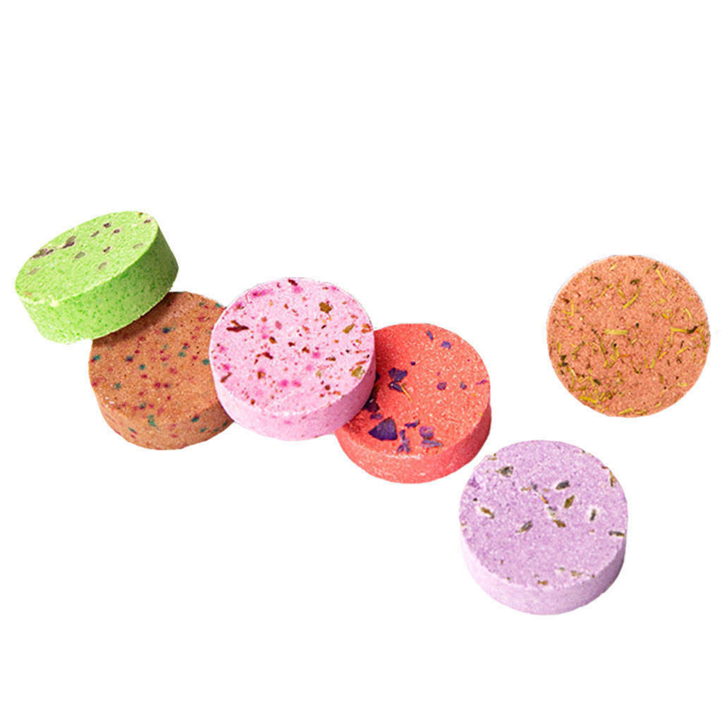6Packs Aromatherapy Shower Steamers Home SPA Relaxation with Essential Oils