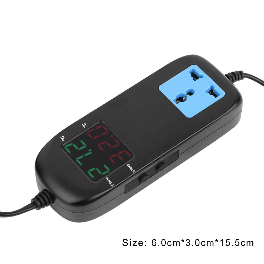 MH-2000 Digital Fish Tank Temperature Controller Thermostat Regulator EU plug