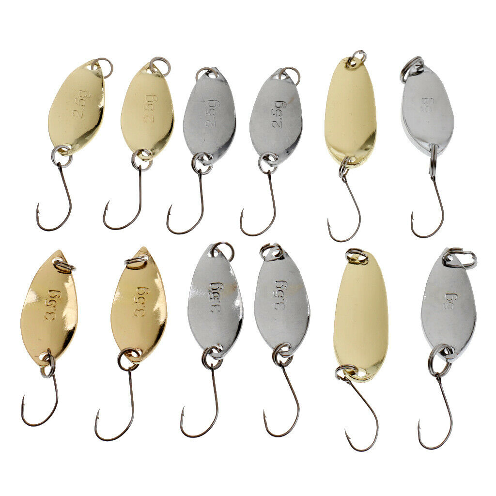 13 Pcs Fishing Sequins Lure Set for Perch Herring and Freshwater Fishing