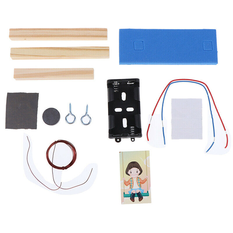 Invention experiment wood electromagnetic science DIY swing set educational  Kt