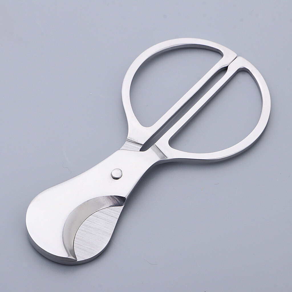 Cigar Scissor Metal Cigar Cutter Scissors Round Head Cigar Clippers