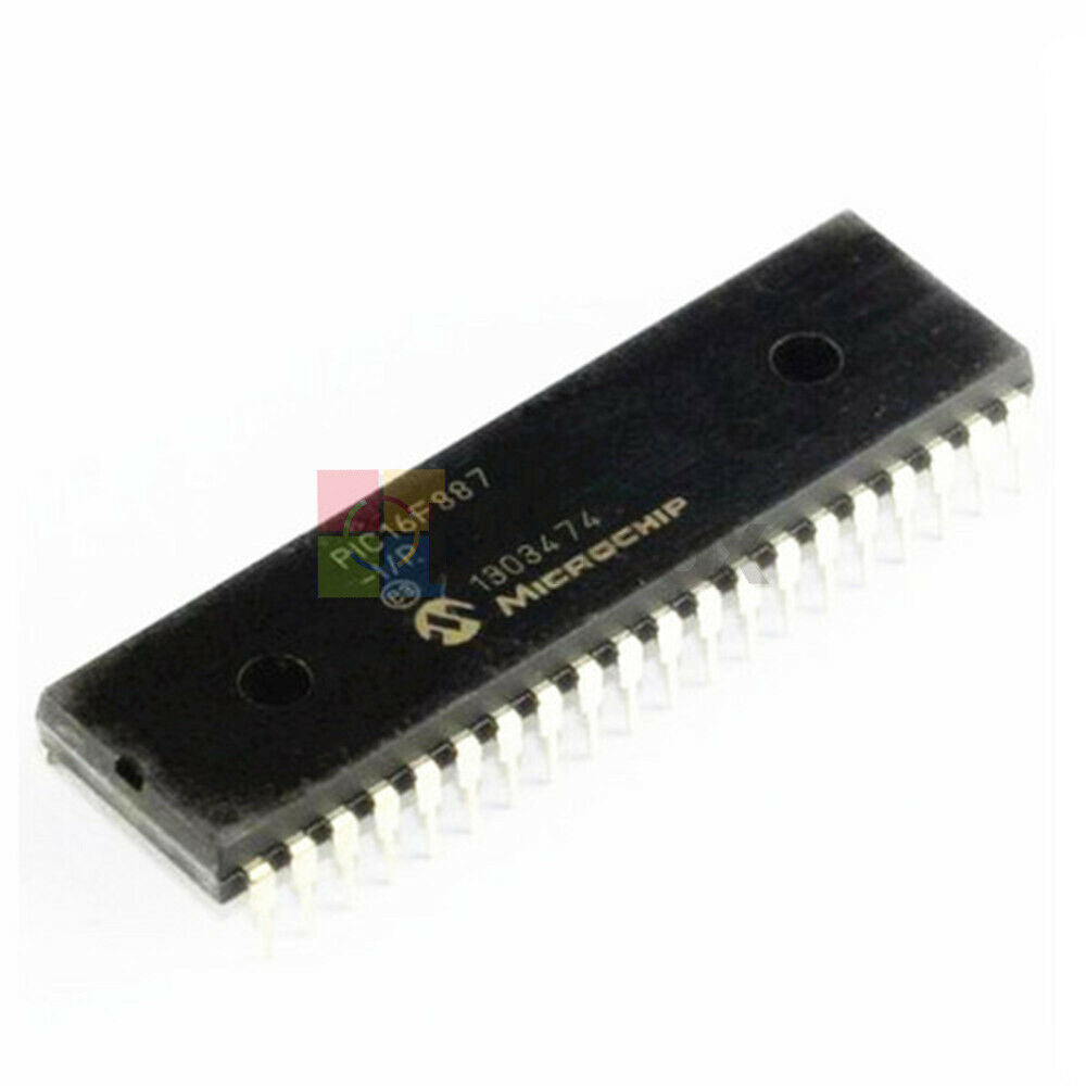 5PCS PIC16F887-I/P DIP-40 PIC16F887 MICROCHIP IC PIC16F887 DIP-40