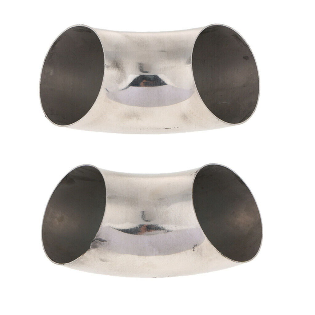 201 Stainless Steel Exhaust Pipe Mandrel Bend, 90 Degree 2.5+3 Inch