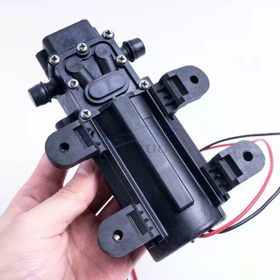 1× 12V 70W 130PSI 6L/Min 6.5×9.5×6 cm Presure Protection Diaphragm Water Pump