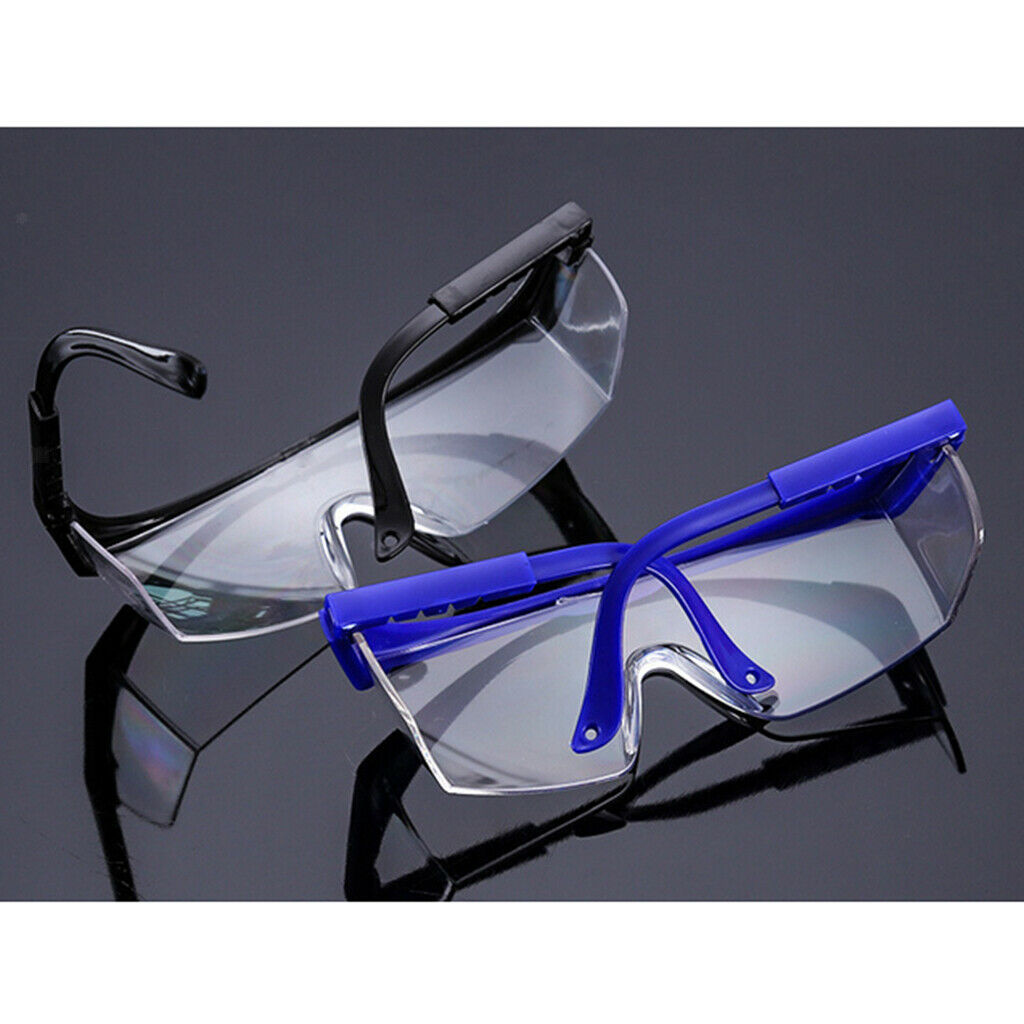 Eye Guard Safety Goggles Anti-UV Cycling Woodworking Labs Black