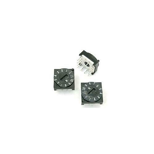 [10pcs] ROTARY-SWITCH-12-POS Rotary Switch 12Posit THT
