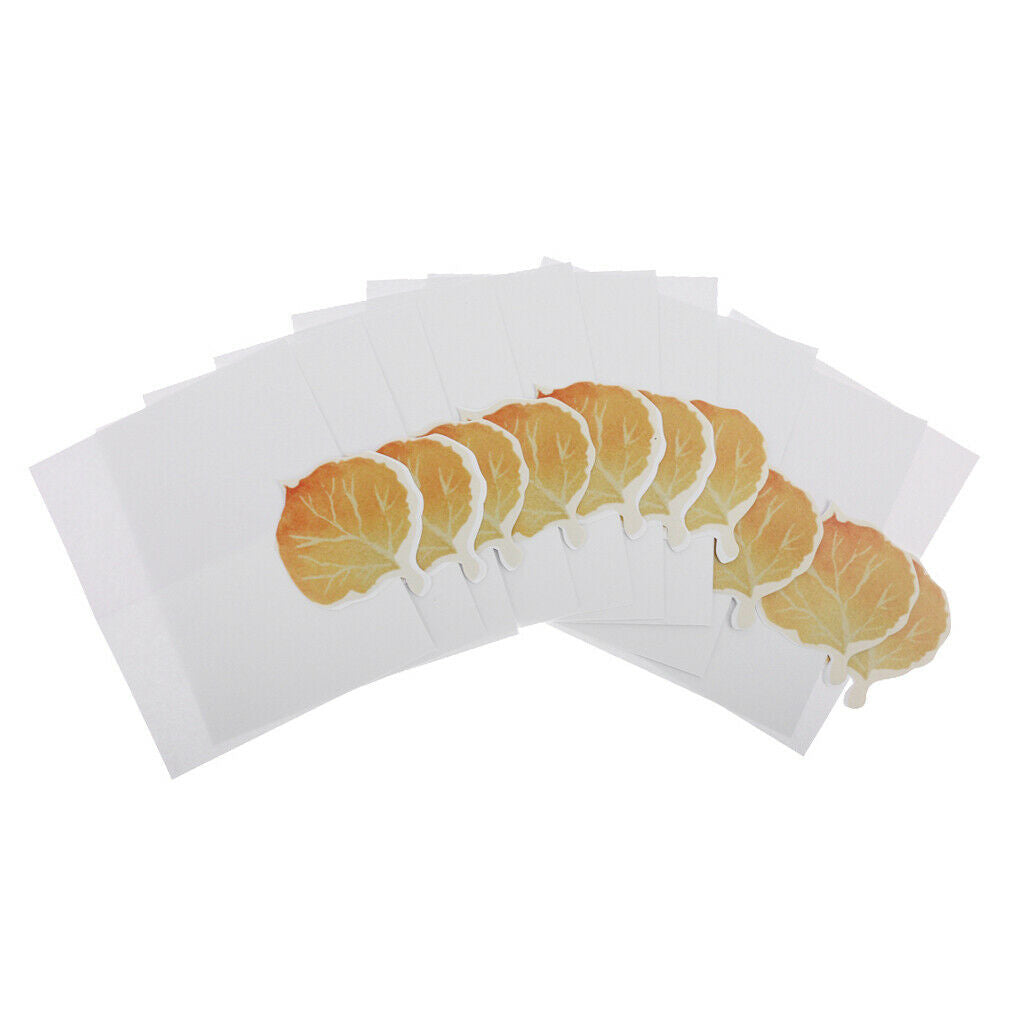 10pcs Blank Maple Place Cards Table Markers Wedding Birthday Party Decor