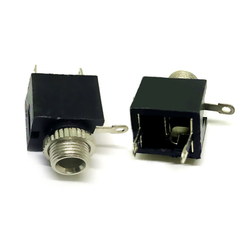 10Pcs PJ-301M 3.5mm 3 Pin DIP Female Audio Connector Headphone Jack Socket Mono