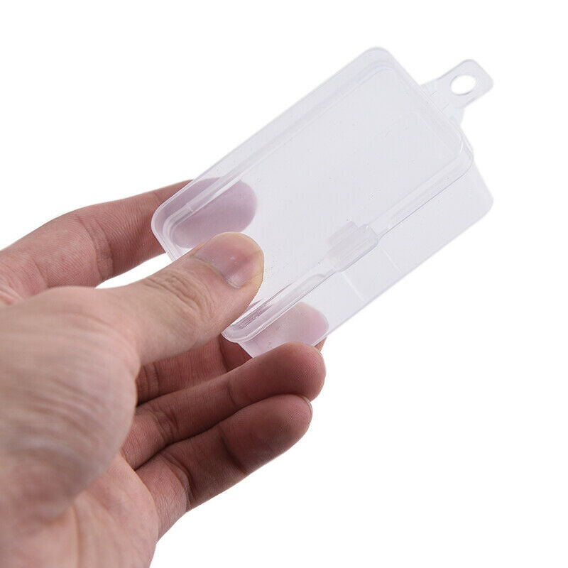 1pc Small Chip Box Storage Transparent Plastic PP Material Candy Gadgets .l8