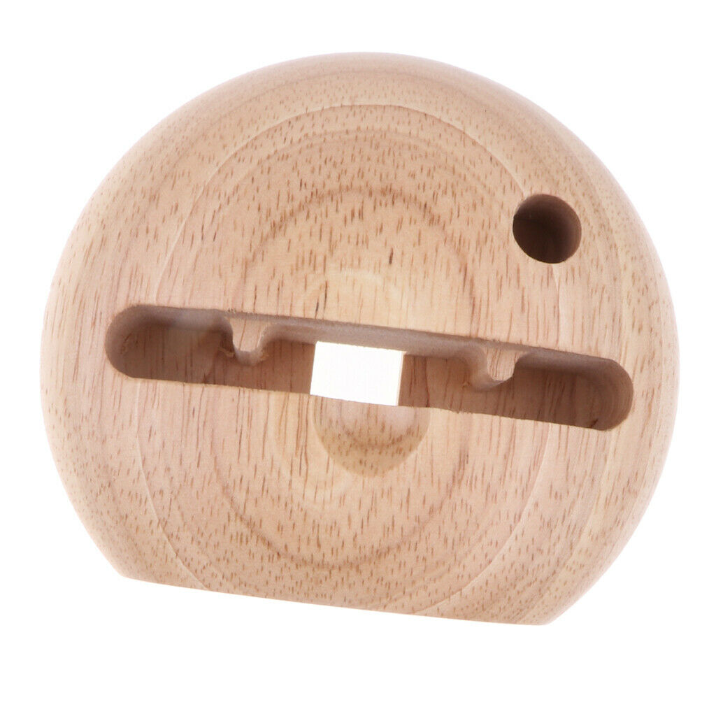 Universal Phone Sound Amplifier And Mobile Phone Wooden Holder Stand