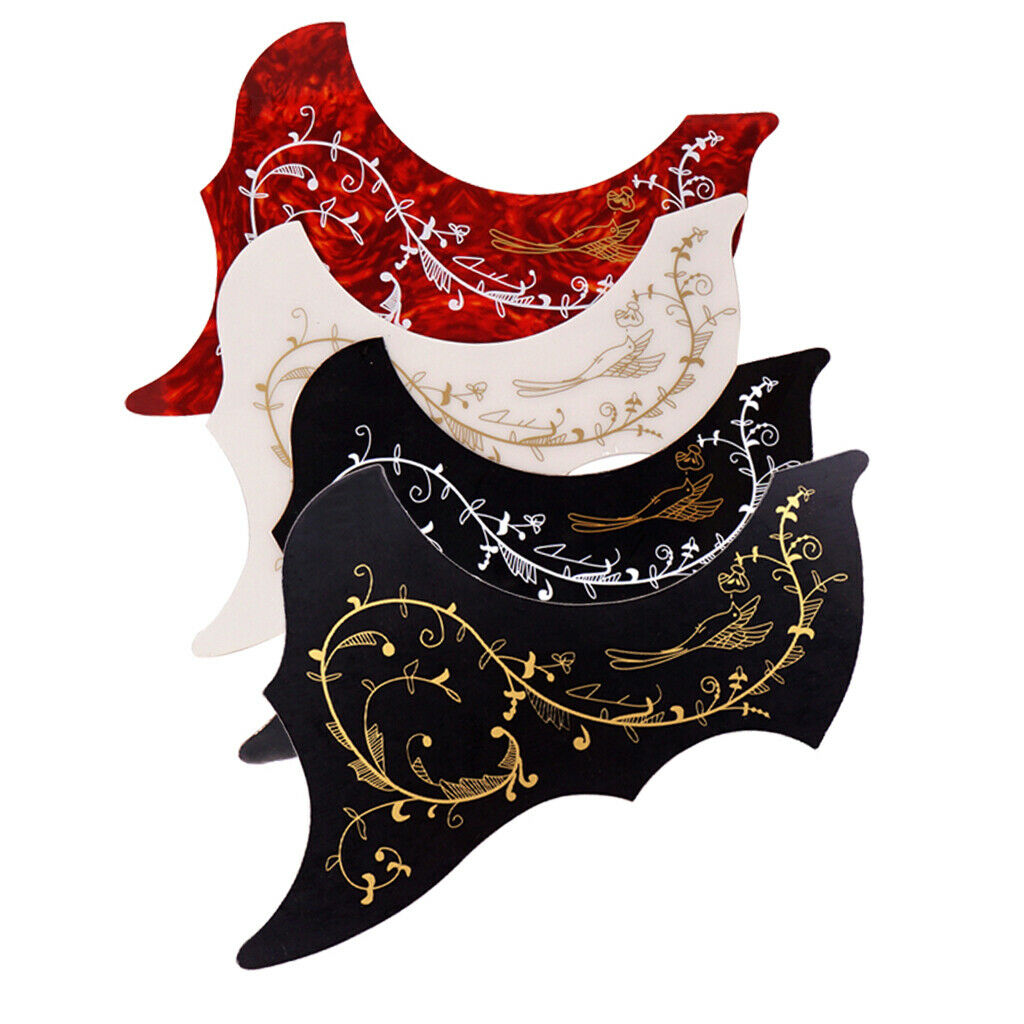 4pcs Folk Guitar Pickguard Scratch Plate for 40/41inch for Acoustic Guitar