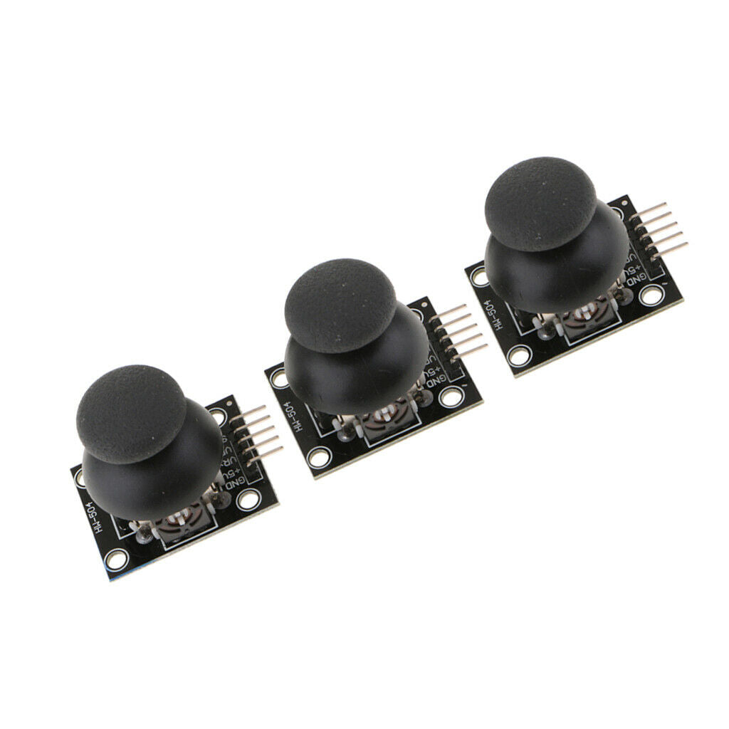 3Pcs Joystick Breakout Module X Y Dual Axis Output for PS2 Game Controller