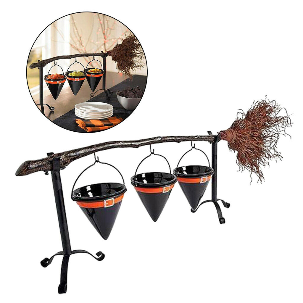 Snack Bowl for Candy Set Dinner Witch Hat Small Party Supplies Three cups