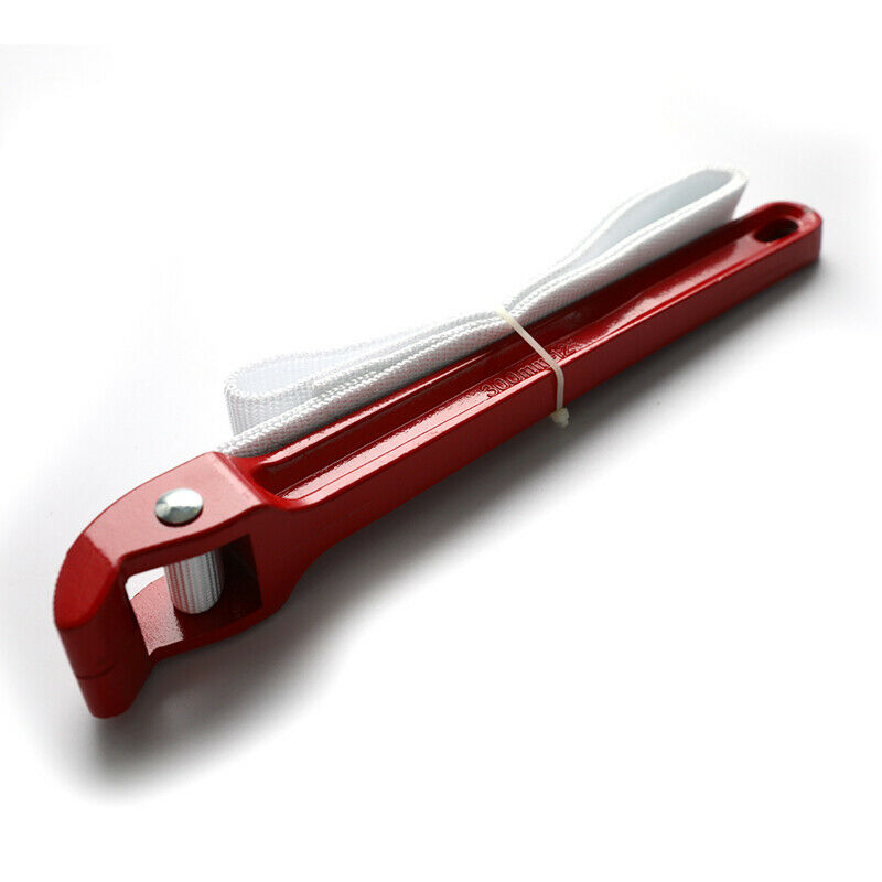 Oil Filter Handle Belt Strap Spanner Wrench Tool Aluminum Strap WrenchBDAU