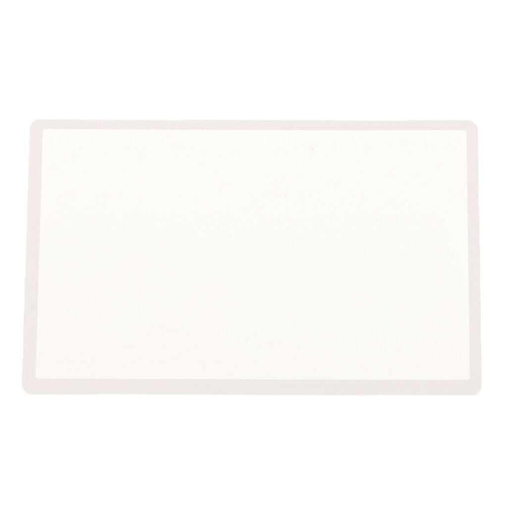 Top Screen Lens Plastic Cover Frame Replacement Part for   2DS White