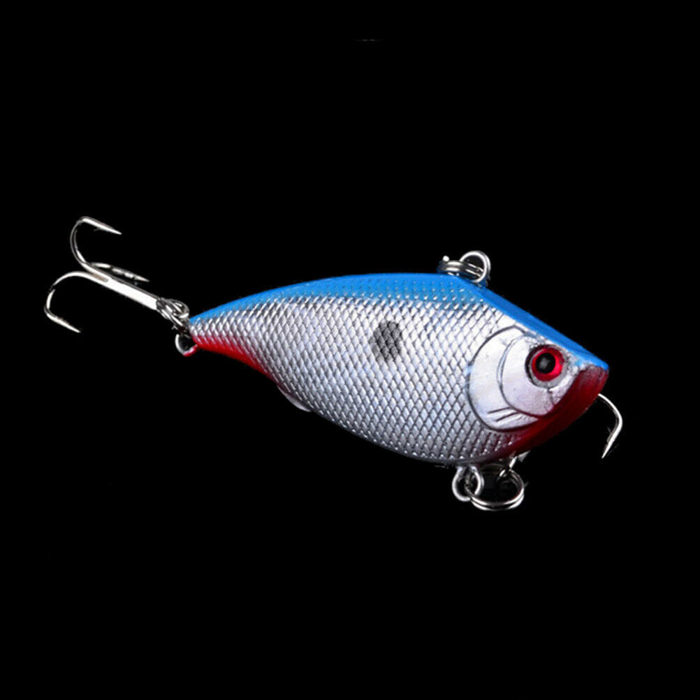 Lot 5Pcs Fishing Lures Kinds Of Minnow Fish Bass Tackle Hook Baits Crankbait ADD
