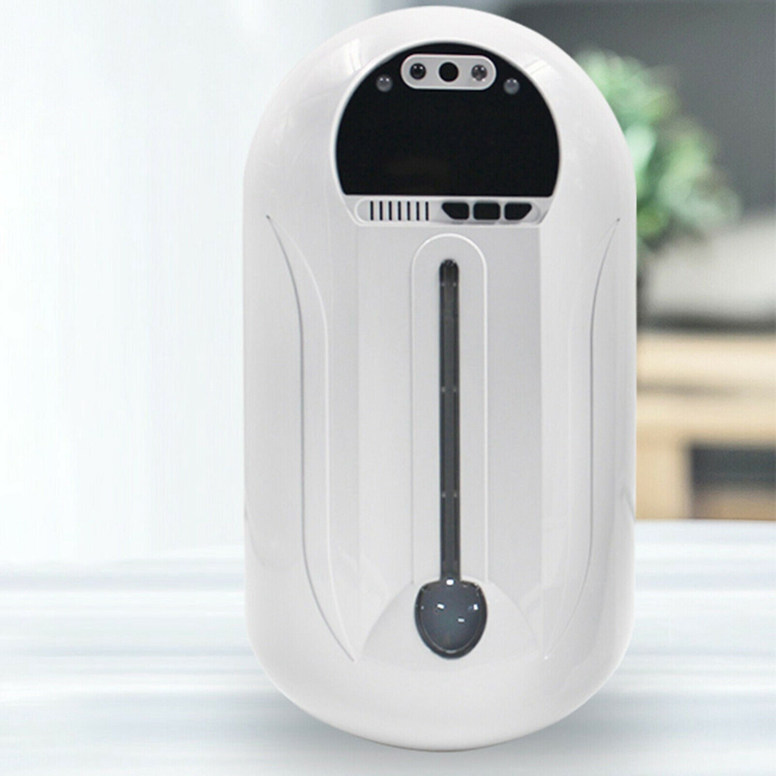 2-in-1 Wall Mounted Thermometer + Automatic Soap Dispenser for Office Home