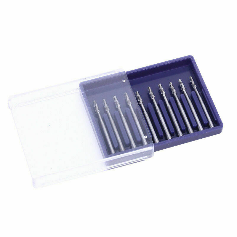5 Boxes Dental Tungsten Steel Burs FG701 Fit Fit High Speed Handpiece AZDENT