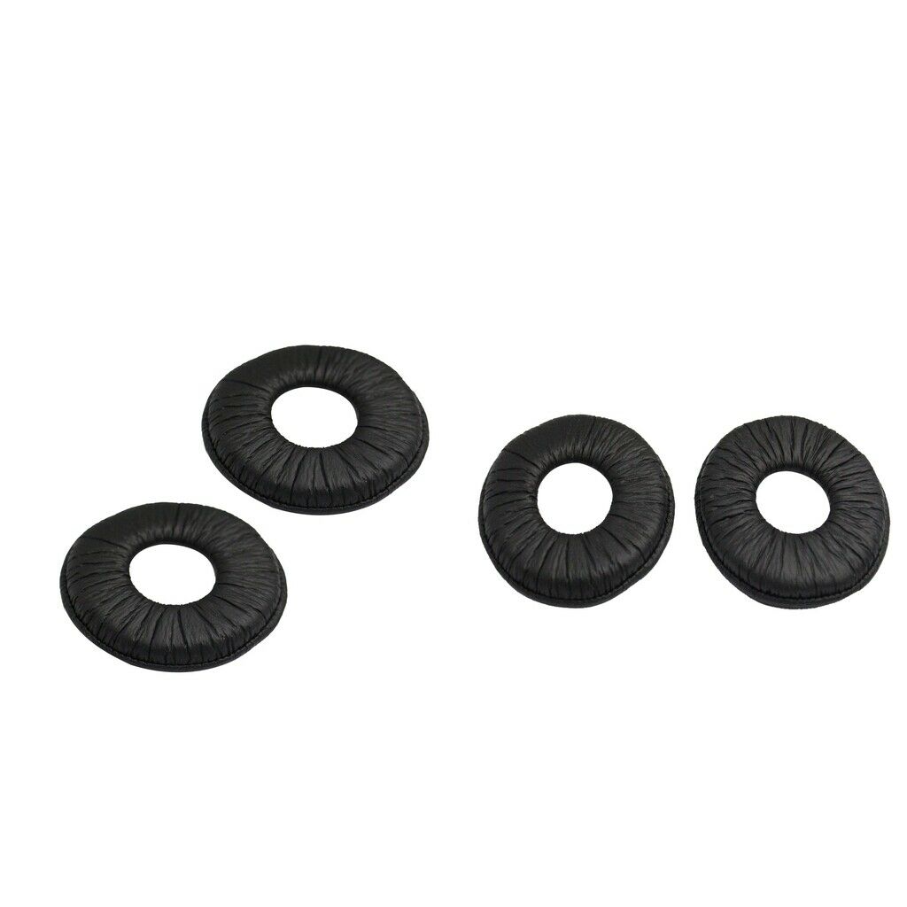 2Pairs Replacement Ear Pads Cushions For   MDR-ZX110 Headphone Black