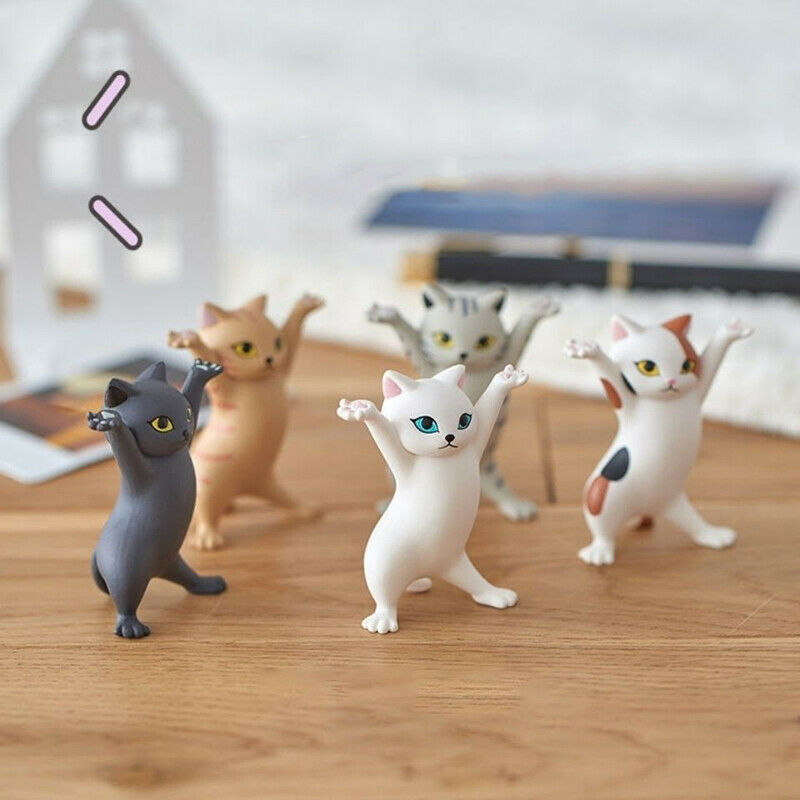 Random pen holder student stationery cat pen holder ornament pen stand cute BDA