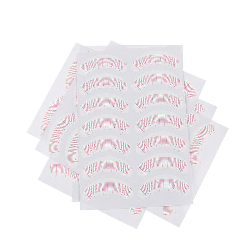 35Pairs Measure Practice Eyelash Extension Training Eye Positioning Tips .l8