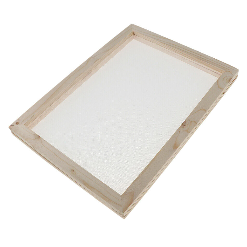 Wood paper, the shape frame screen 2 in 1 for kids craft