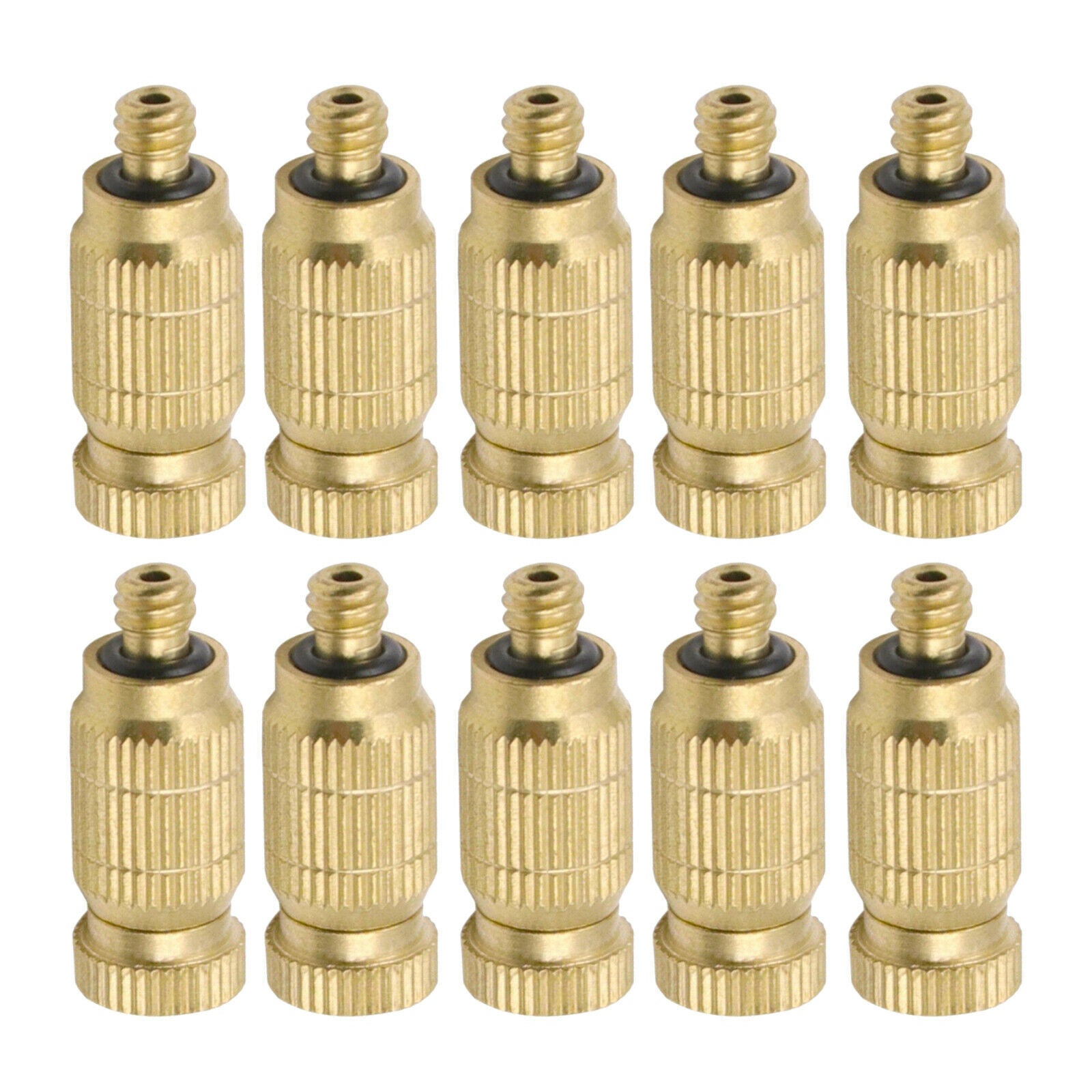 Brass Nozzle Water Mist Parts Fog Greenhouse Cooling System 0.4mm