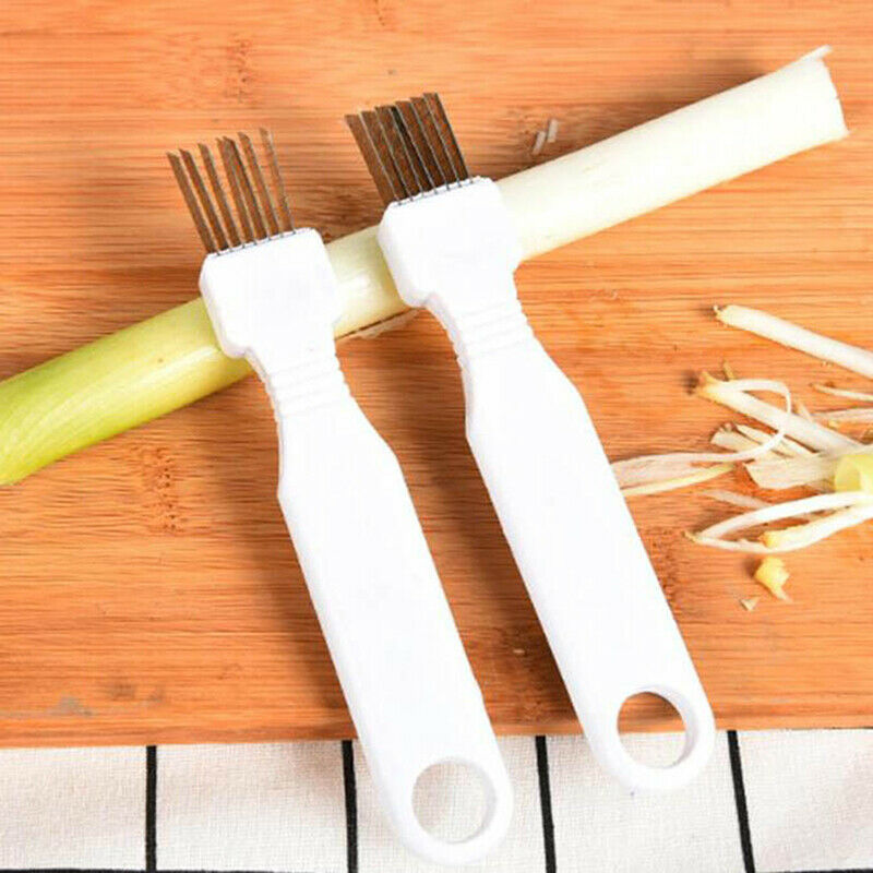 1 pc Stainless Steel Green Onions Cutter Green Spring Onion Slicer Dev Lt