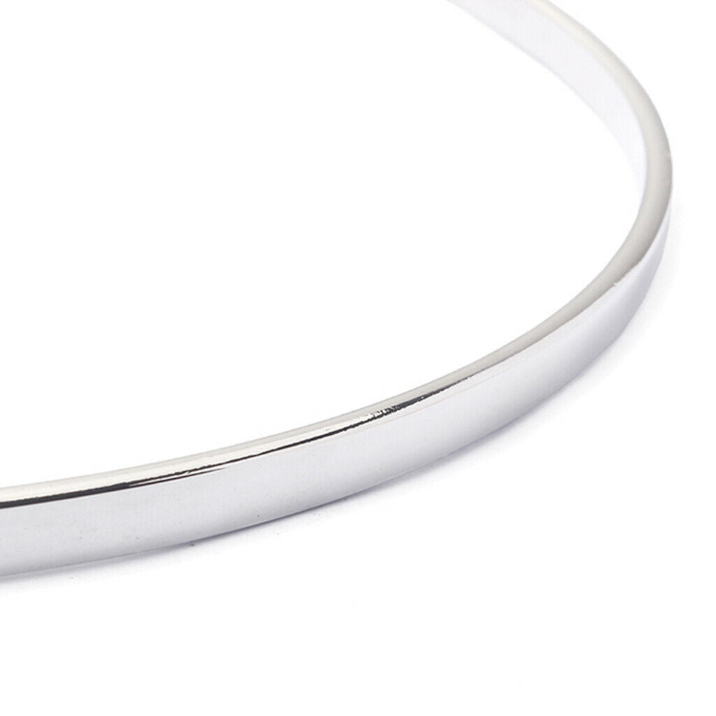 Banjo Hoop Chrome 8 Inches Accessory For Ukulele