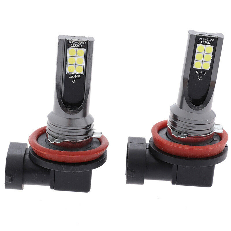Pair H11 LED Headlight Kits 110W 20000LM FOG Light Bulb 6000K Driving DRL  NL