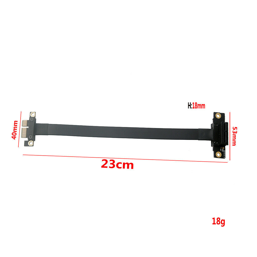 High Quality PCI-e PCI Express 36PIN 1X Extension cable