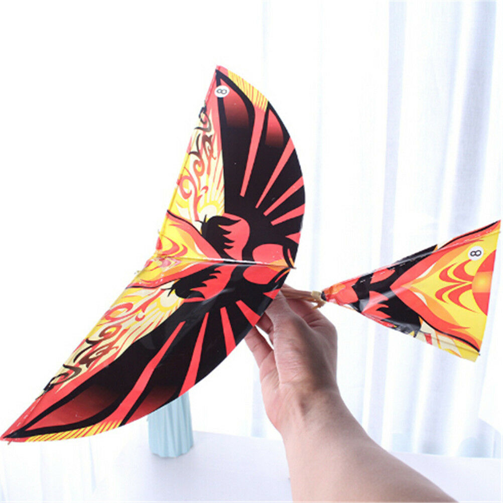 Rubber Band Power Handmade Birds Models Science Kite Toys Kids Assembly GifDEAU