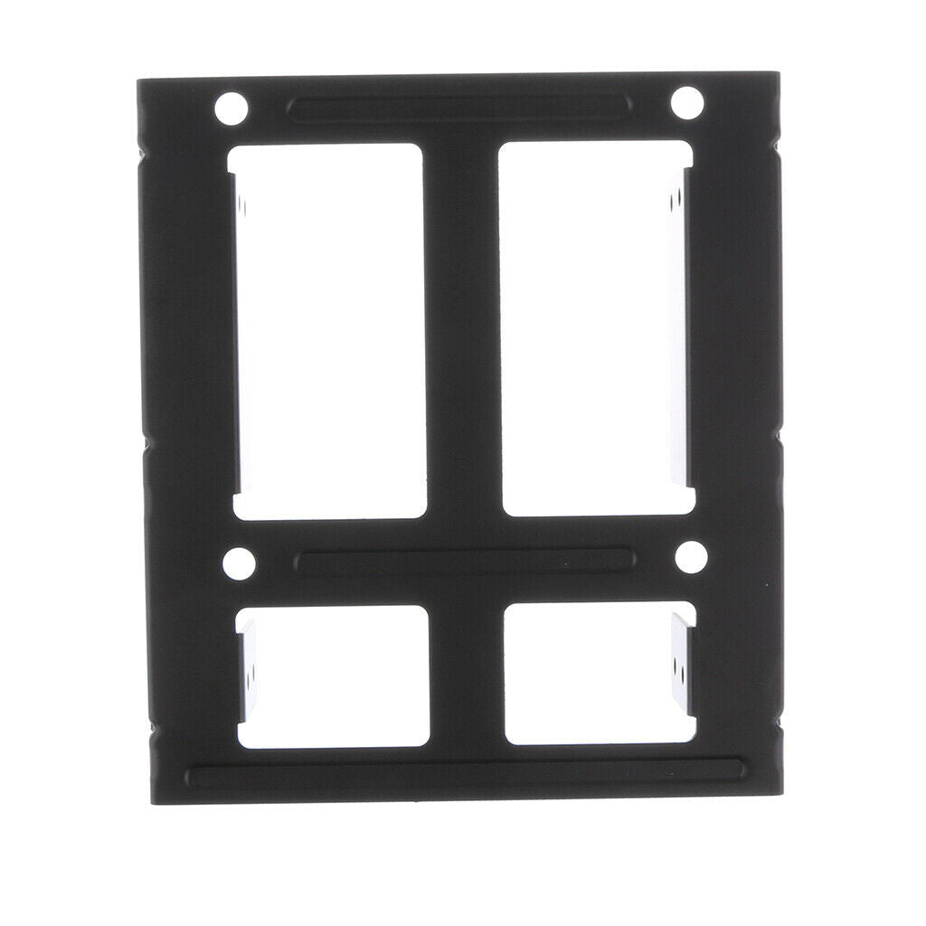 Dual 2.5 '' to 3.5 '' SSD to HDD metal hard drive adapter HDD hard drives