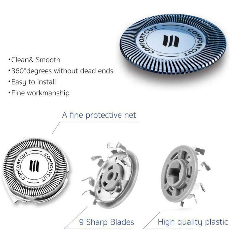 Replacement Heads for SH30 Shavers Razor Blades for 1000/2000/3000 Series Heads