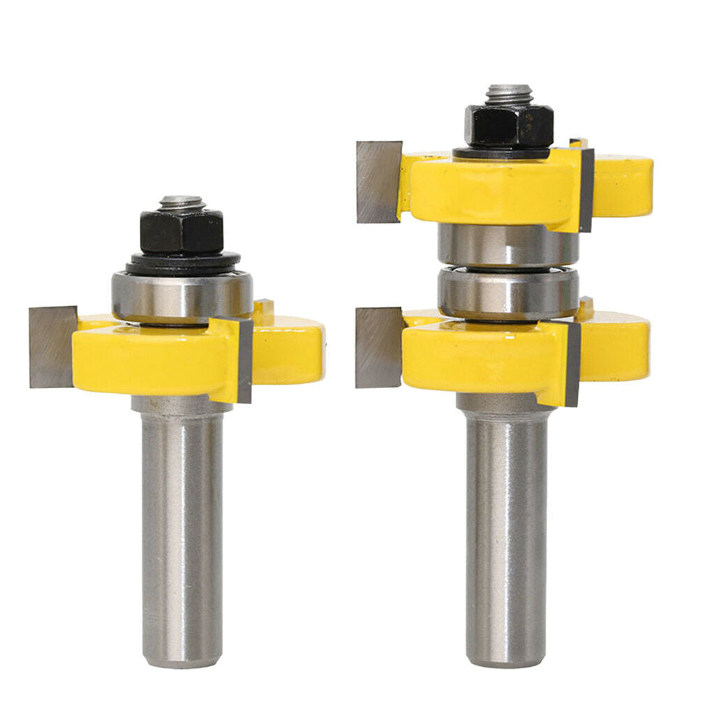 High Quality 1/2 Inch Shank Tongue and Groove Joint Assembly Router Bits