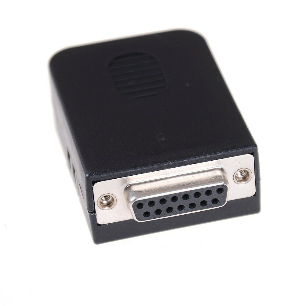 DB15 Female D-SUB 2 Row 15-Pin Plug Breakout Terminal SolderlessConnectorScrY1