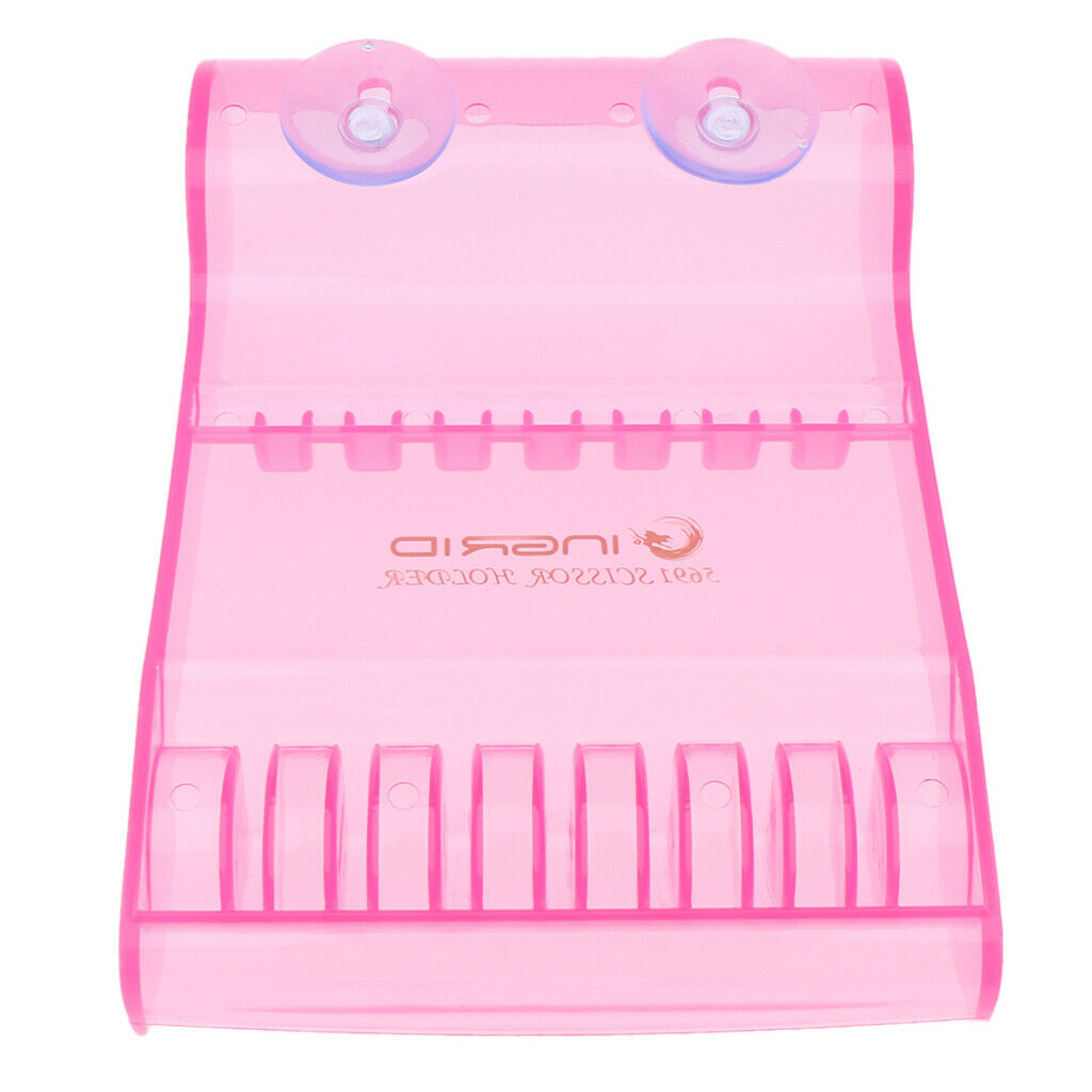Barber Stylist Haircutting Scissors/Shears Holder Non-slip Box Pink