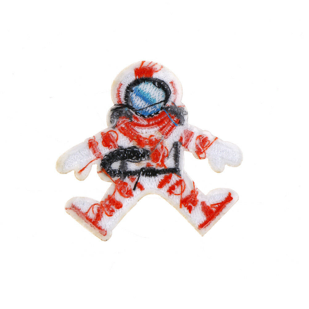 Astronaut Fabric Patch Embroidered iron on Patches For Clothing DI.l8