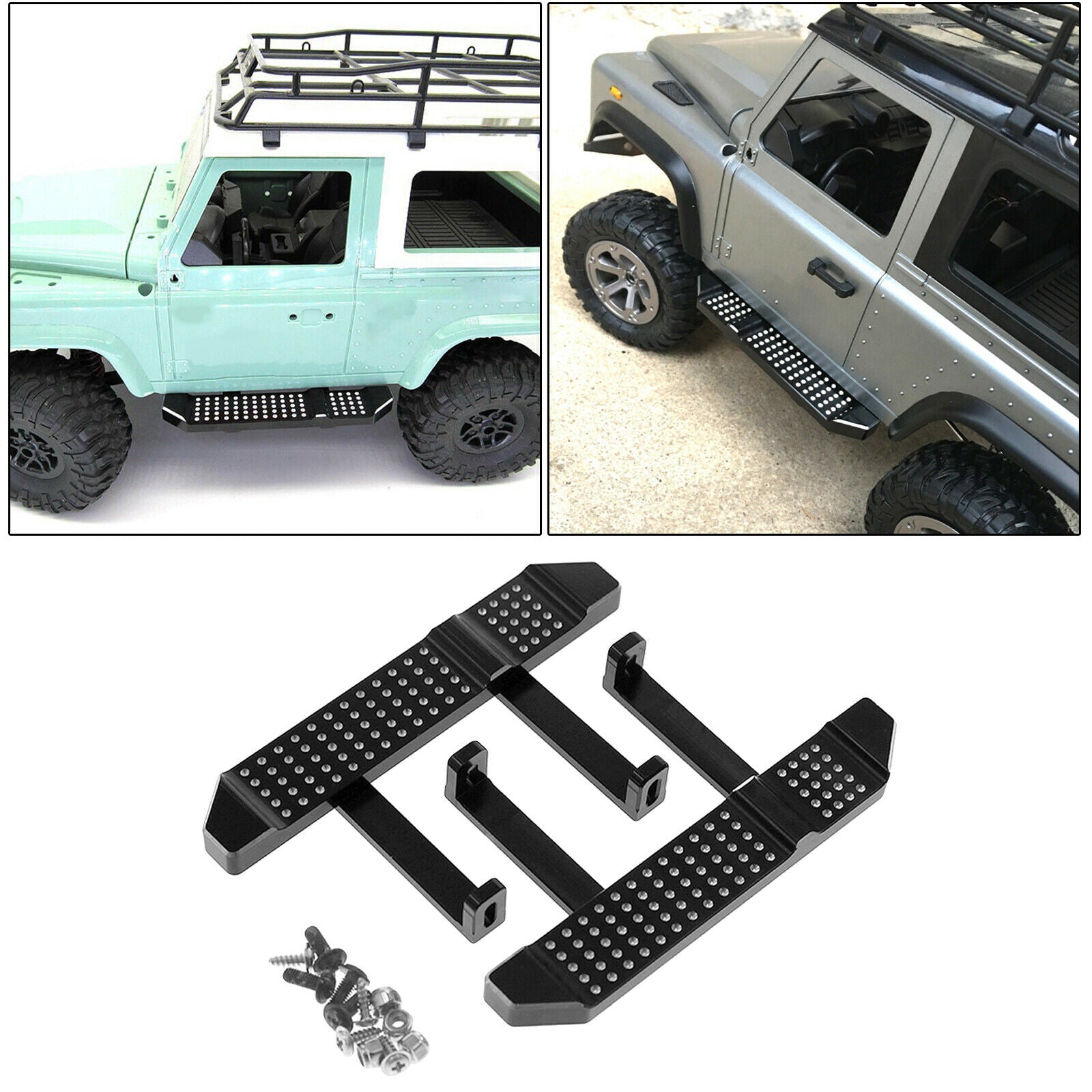 Metal Upgrade RC Side Pedal for MN 1:12 Scale Car Hobby Easy to Install