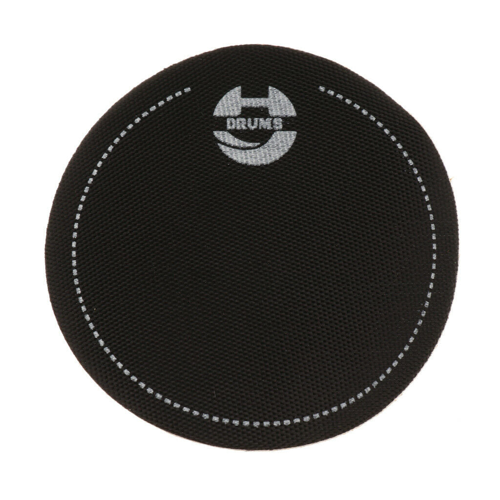 2 Pcs Bass Drumhead Pad Patch Drum Head Protector for Drum Player