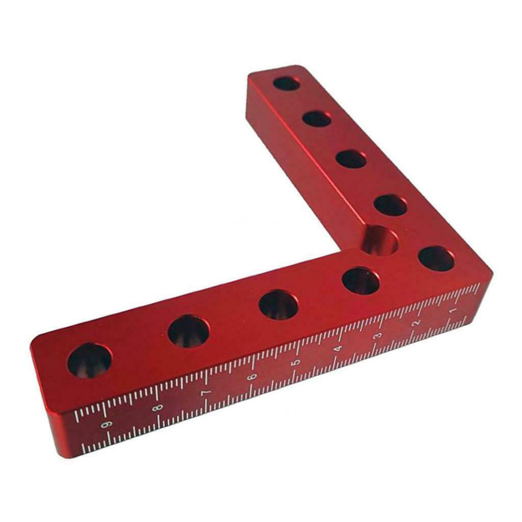 90 Degree Positioning Squares Aluminium Alloy Right Angle Clamp Woodworking Tool