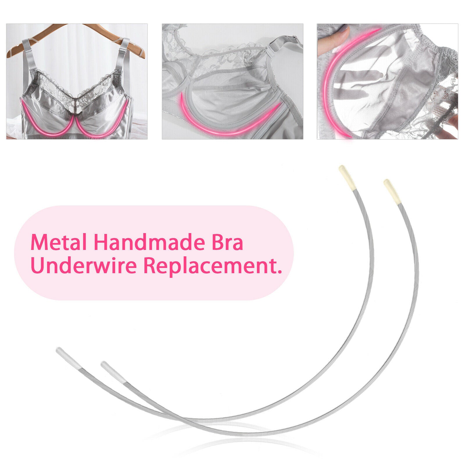 Bra Underwire Bra Wires Replacements Swimwear Brassiere B,C,D,E Cup B Cup