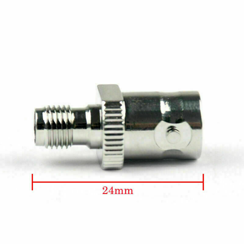 1x Coaxial SMA Female To BNC Female Plug Antenna RF Connector Nickel Plated  CA