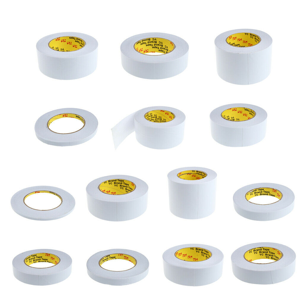 50m Super Strong Double Sided Stick Adhesive Foam Tape - Width 50mm
