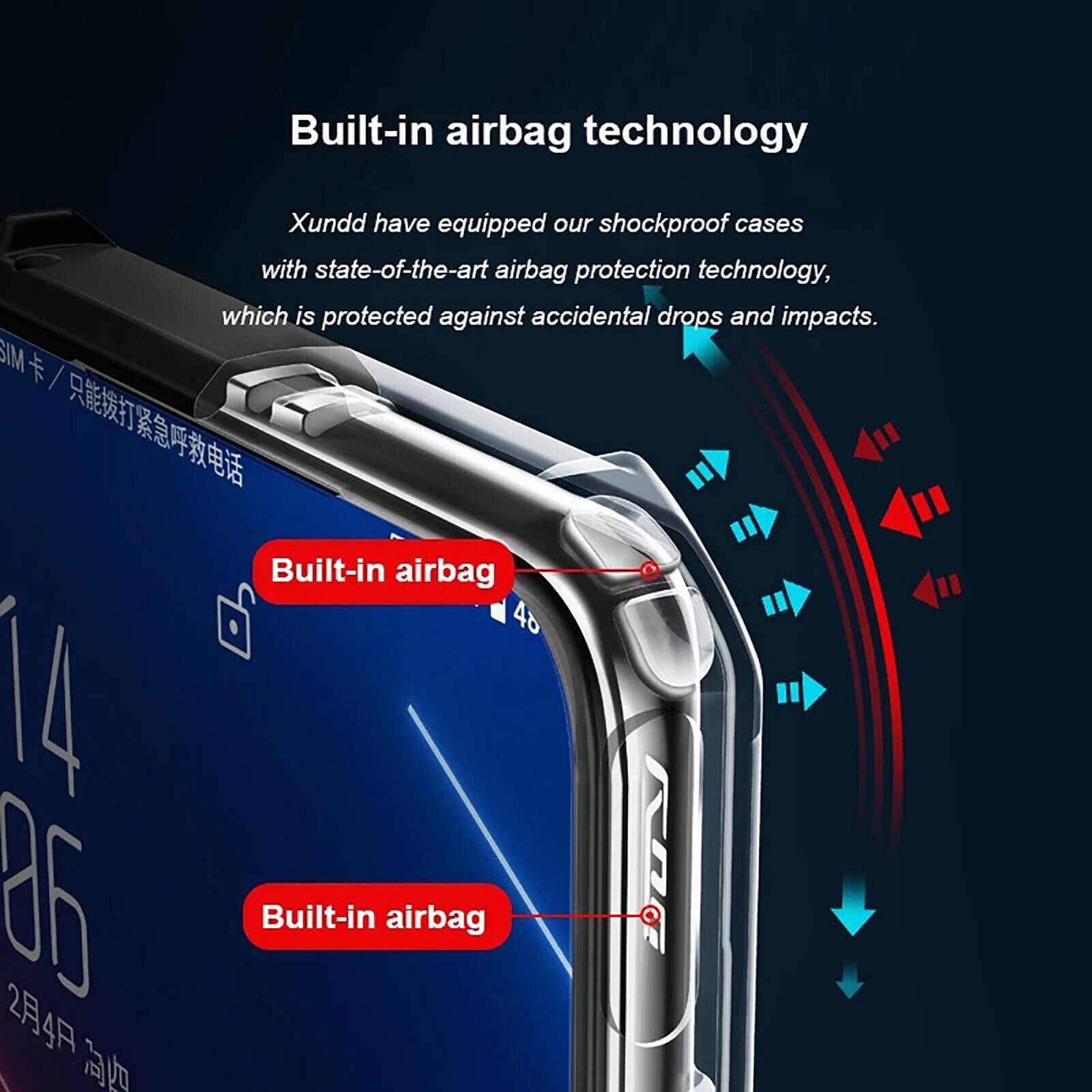 for ASUS ROG Phone5 TPU+PC Soft Protective Case Shock-proof Shell Back Cover