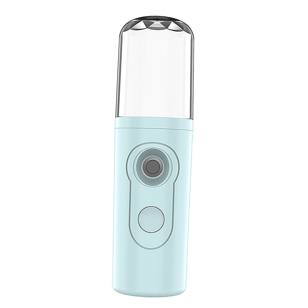 2 Pieces Facial Humidifier 30mL USB Nano Mist Face Sprayer Mister Salon